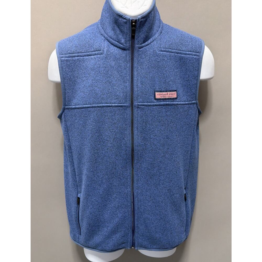 Vineyard Vines Sweater Fleece Vest Size XL -18 Preppy Casual Outdoors
